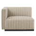 Modway Conjure Channel Tufted Upholstered Fabric Sofa