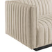 Modway Conjure Channel Tufted Upholstered Fabric Sofa