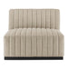 Modway Conjure Channel Tufted Upholstered Fabric Sofa