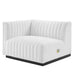 Modway Conjure Channel Tufted Upholstered Fabric Sofa