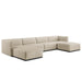 Modway Conjure Fabric 6-Piece Sectional Sofa