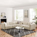 Modway Conjure Fabric 5-Piece L-Shaped Sectional Sofa 