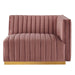 Modway Conjure Channel Tufted Velvet Loveseat