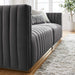 Modway Conjure Channel Tufted Velvet Loveseat