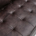 Modway Valour Mid-Century Modern Leather Loveseat