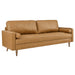 Modway Valour 88" Mid-Century Modern Leather Sofa