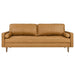 Modway Valour 88" Mid-Century Modern Leather Sofa