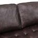 Modway Valour 98" Leather Mid-Century Modern Sectional Sofa