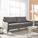 Modway Corland Mid-Century Modern Upholstered Leather Sofa