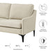 Modway Corland Upholstered Modern Fabric Loveseat