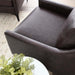 Modway Corland Upholstered Leather Accent Armchair