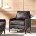 Modway Corland Upholstered Leather Accent Armchair