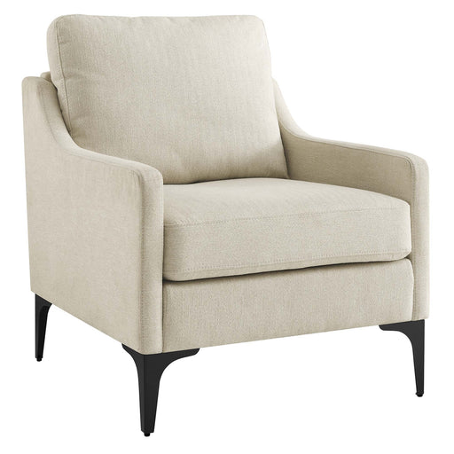 Modway Corland Upholstered Fabric Accent Armchair