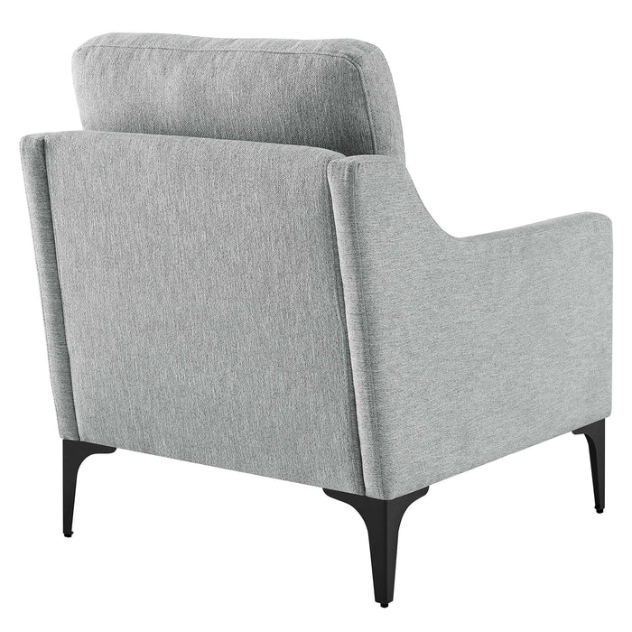 Modway Corland Upholstered Fabric Accent Armchair