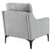 Modway Corland Upholstered Fabric Accent Armchair