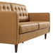 Modway Exalt Tufted Modern Leather Sofa