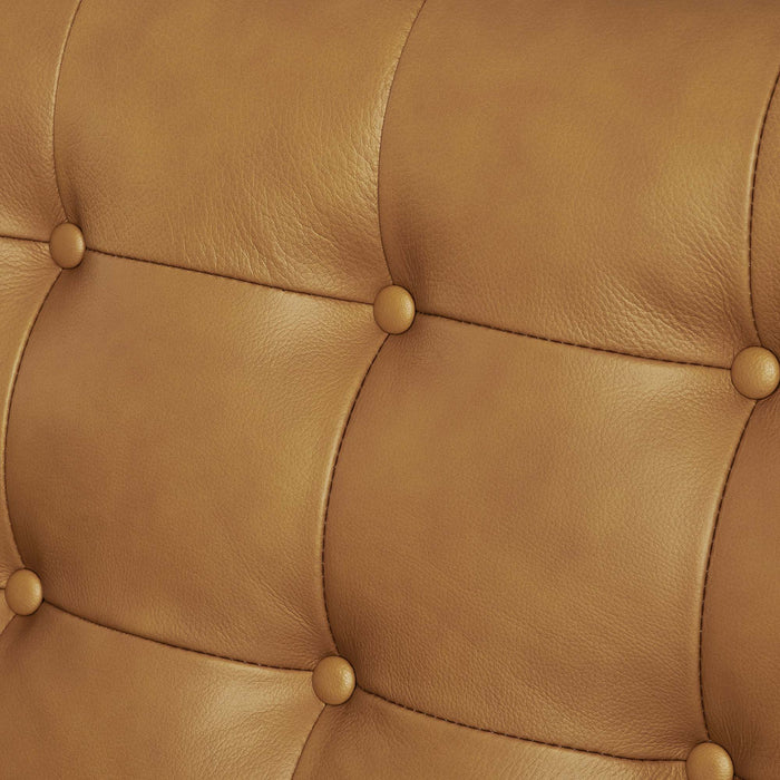 Modway Exalt Tufted Modern Leather Sofa