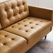 Modway Exalt Tufted Modern Leather Sofa