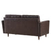 Modway  Exalt Tufted Leather Modern Loveseat