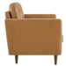 Modway  Exalt Tufted Leather Modern Loveseat