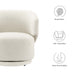 Modway Celestia Boucle Fabric Swivel Accent Chair