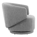 Modway Celestia Boucle Fabric Swivel Accent Chair