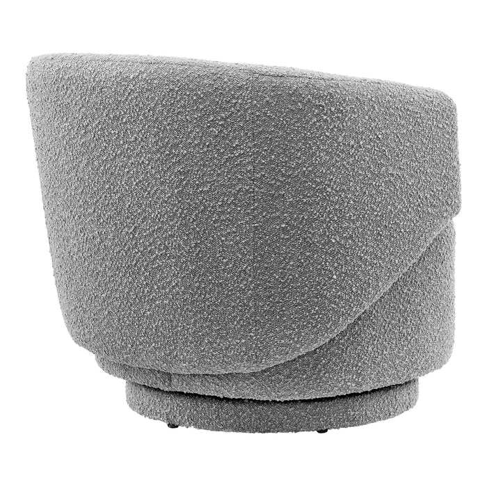 Modway Celestia Boucle Fabric Swivel Accent Chair