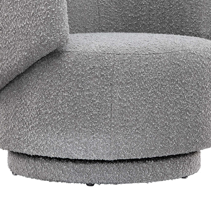 Modway Celestia Boucle Fabric Swivel Accent Chair