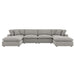 Modway Commix Boucle 6-Piece Sectional Sofa