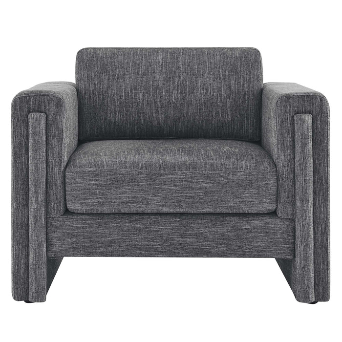 Modway Visible Fabric Upholstered Modern Accent Armchair