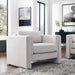 Modway Visible Fabric Upholstered Modern Accent Armchair