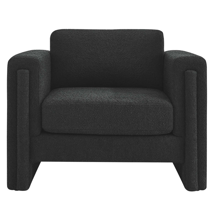 Modway Visible Boucle Fabric Accent Armchair