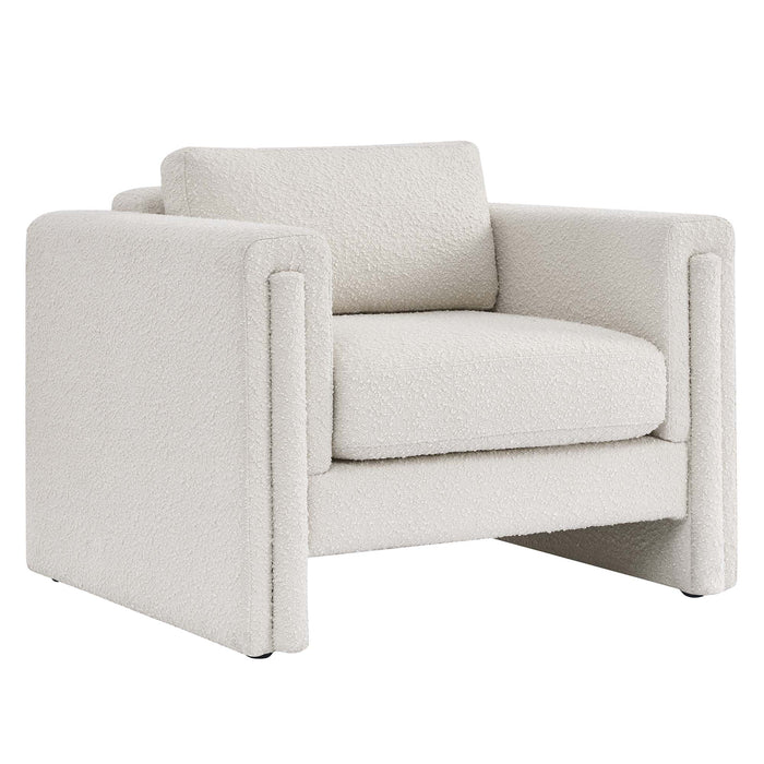 Modway Visible Boucle Fabric Accent Armchair