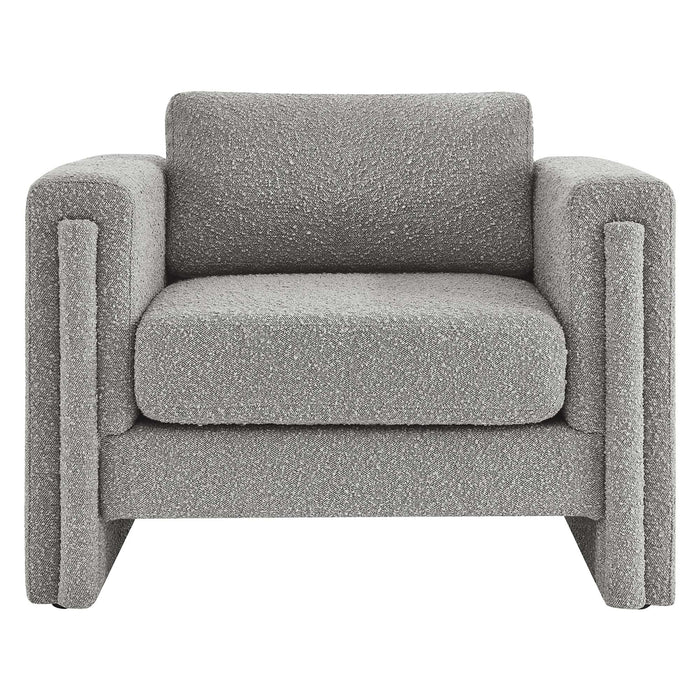 Modway Visible Boucle Fabric Accent Armchair