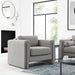 Modway Visible Boucle Fabric Accent Armchair