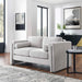 Modway Visible Fabric Upholstered Modern Loveseat Sofa