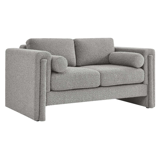 Modway Visible Boucle Fabric Modern Loveseat Sofa