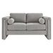 Modway Visible Boucle Fabric Modern Loveseat Sofa