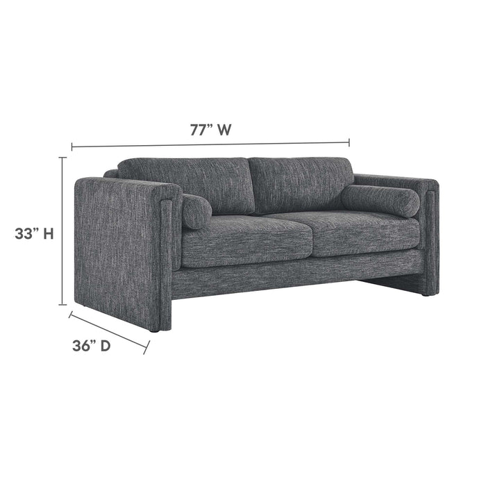 Modway Visible Fabric Upholstered Modern Sofa