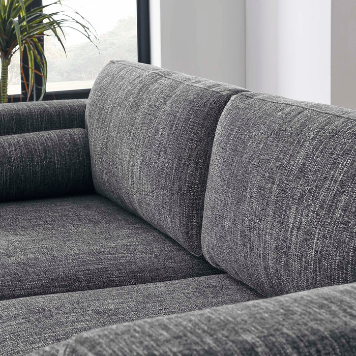 Modway Visible Fabric Upholstered Modern Sofa