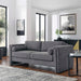 Modway Visible Fabric Upholstered Modern Sofa