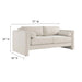 Modway Visible Fabric Upholstered Modern Sofa