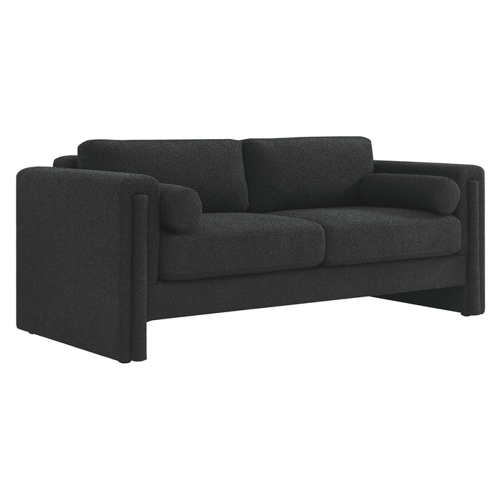 Modway Visible Boucle Upholstered Modern Fabric Sofa