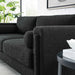 Modway Visible Boucle Upholstered Modern Fabric Sofa