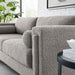 Modway Visible Boucle Upholstered Modern Fabric Sofa