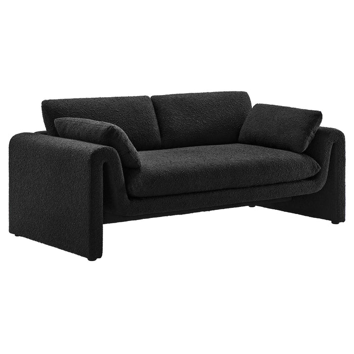 Modway Waverly Boucle Modern Fabric Sofa