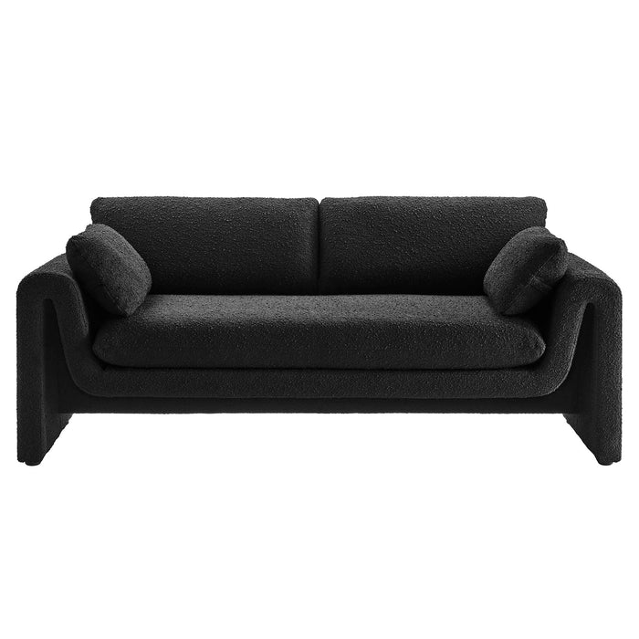 Modway Waverly Boucle Modern Fabric Sofa