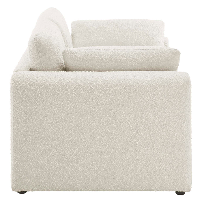 Modway Waverly Boucle Modern Fabric Sofa