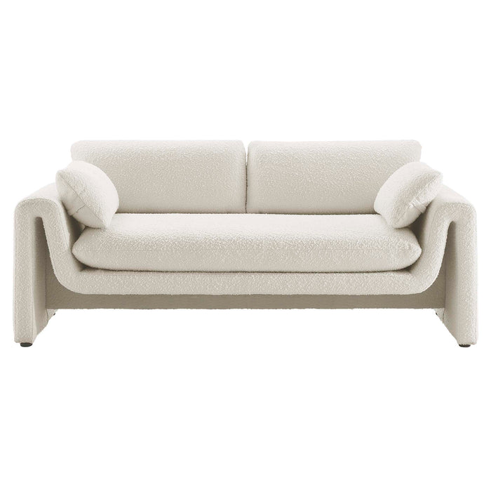 Modway Waverly Boucle Modern Fabric Sofa