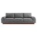 Modway Oasis Modern Upholstered Deep Seating Fabric Sofa 